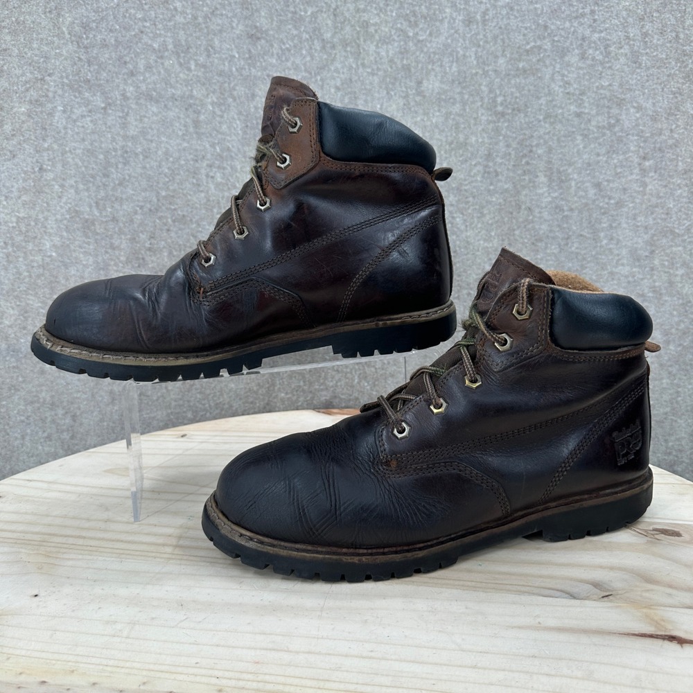 Timberland PRO Gritstone Work Boot Mens 8.5M Brown Leather